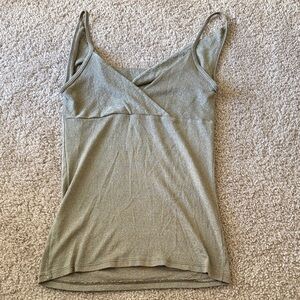 Michael Stars Metallic Gray Camisole